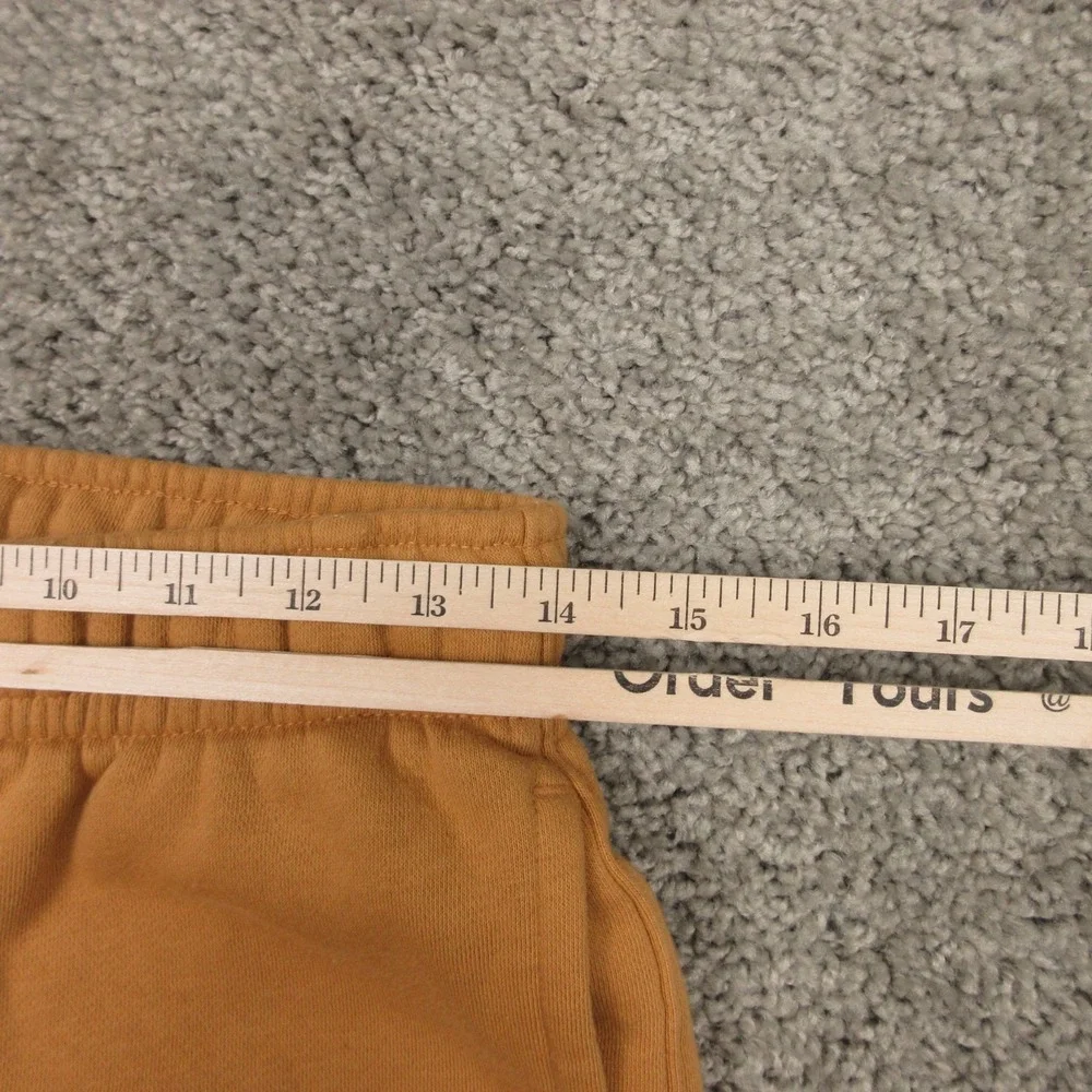 Nike Sweatpants Mens Small Tan Sportswear Club Fleece Comfort Casual Logo Jogger